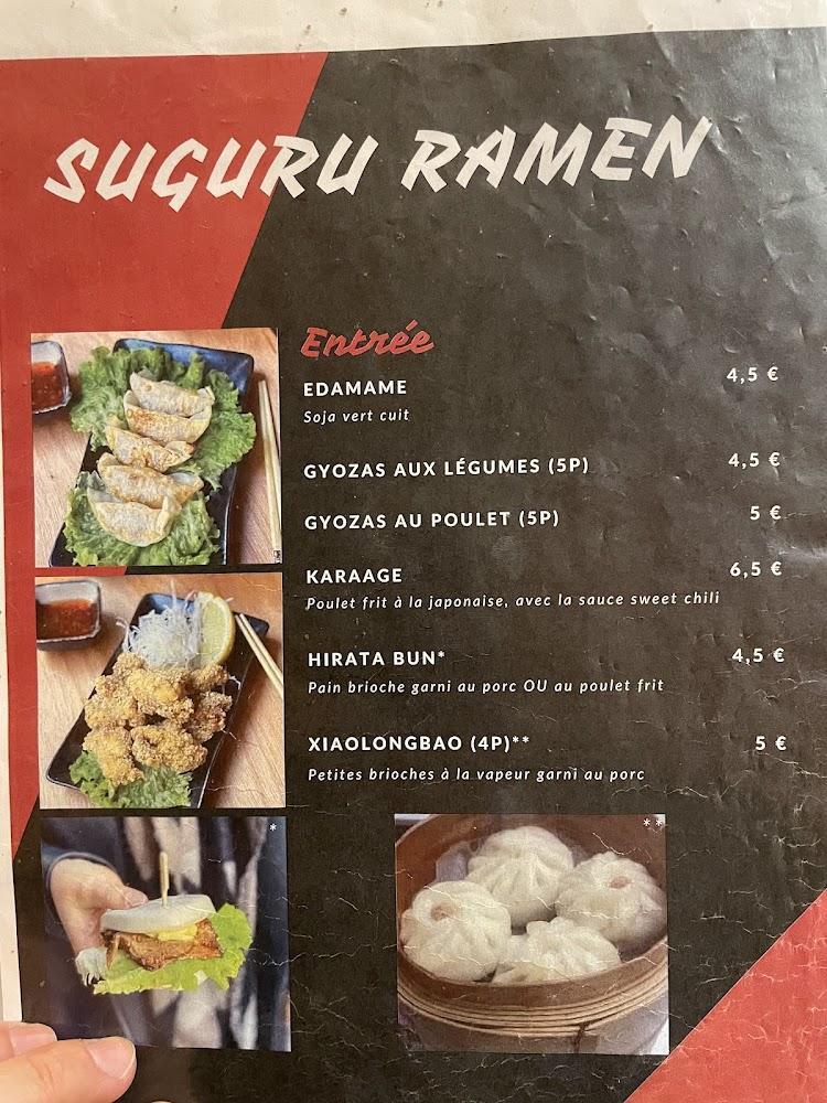 Suguru ramen - Menu Image 2