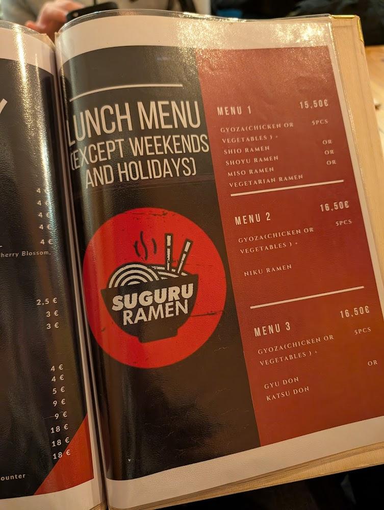 Suguru ramen - Menu Image 4